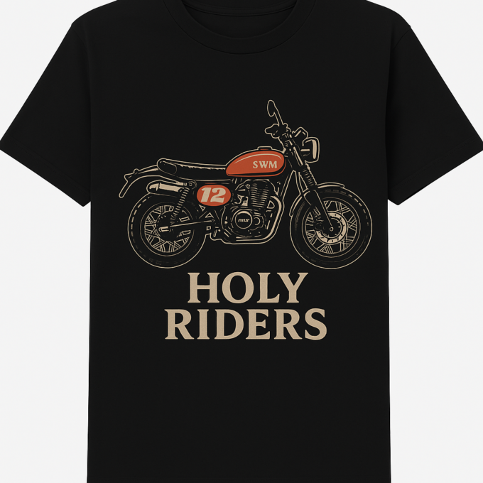 חולצה T-SHIRT עם הדפס SWM