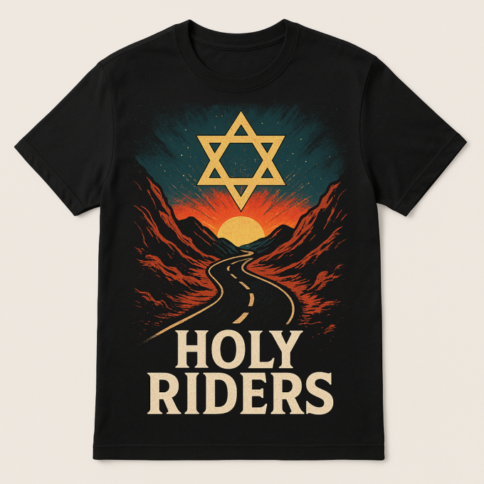 חולצה T-SHIRT עם הדפס דרך השלום